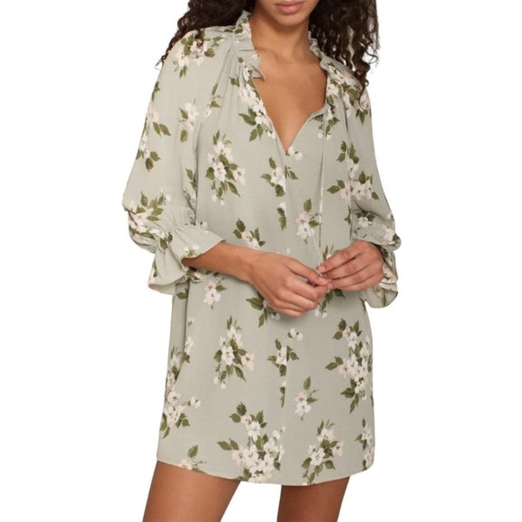 Reformation Dresses & Skirts - New Reformation Adrienne Floral Shift Dress Size S